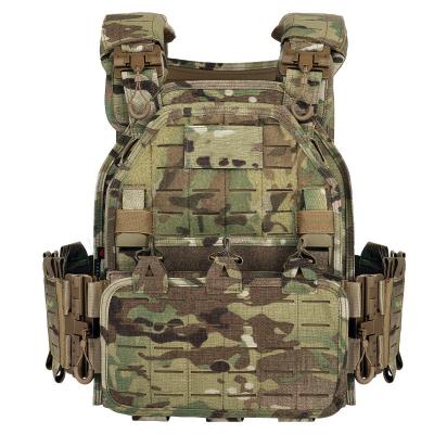 中国 Multicam Military Vest Quick Release Fast-drying Tactical Kit Adjustable 販売のため