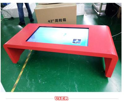 China Horizontal Interactive Multitouch Table Support High Resolution Videos for sale