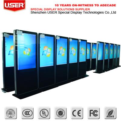 China High Resolution LCD Touch Digital Signage Advertising For Shopping Mall for sale