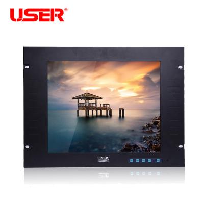 China Echada estándar del pixel del monitor de la pantalla táctil del soporte del panel LCD de 15 pulgadas en venta