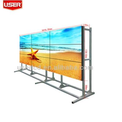 China 46 inch lcd video wall,5.6mm,700nits/lcd advertising machine for sale