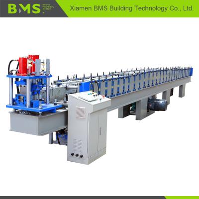China Hydraulic Cut Rolling Shutter Forming Machine For Door Frame / Door Slat Making for sale