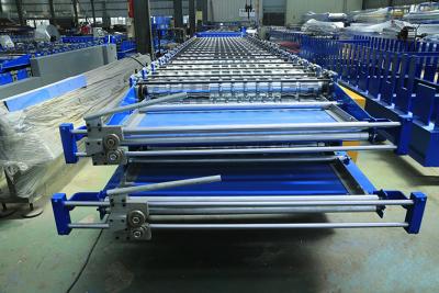 China Two Layer Roofing Sheet Roll Forming Machine , Metal Roofing Roll Former for sale