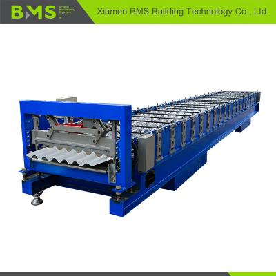 China Stable Corrugated Roof Sheet Making Machine , Roof Panel Roll Forming Machine for sale