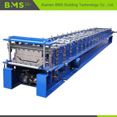 China Klip Lok Roof Panel Roll Forming Machine 12-15m/min for Building Material for sale
