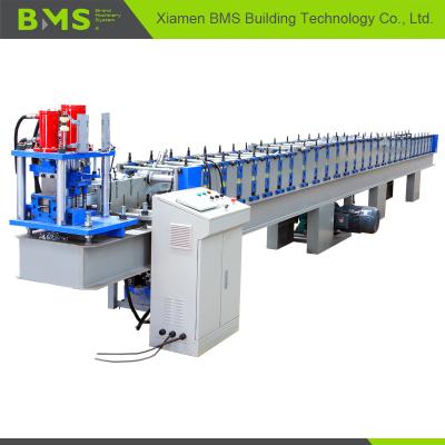 China High Speed T Profile Rolling Shutter Door Frame Making Machine 12-15m/Min for sale