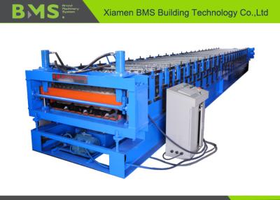 China Roof And Corrugated Panel Double Layer Roll Forming Machine For 1219mm Width for sale