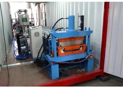 China Shaft 75mm Boltless Roof Panel Forming Machine for sale