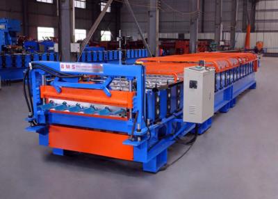 China Thickness 0.75mm CRC Roof Panel Roll Forming Machine for sale