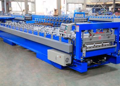 China 5.5KW 500Mpa 0.6mm Roof Panel Roll Forming Machine for sale