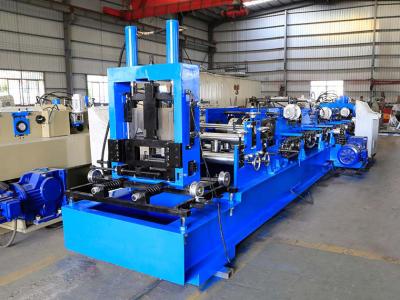 China Shaft 95mm Thickness 1.0mm C Purlin Roll Forming Machine for sale