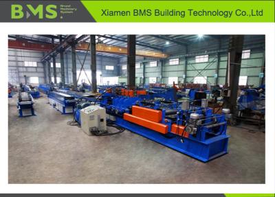 China 5mm Thickness Automatic C Purlin Roll Forming Machine With PLC Control System for sale