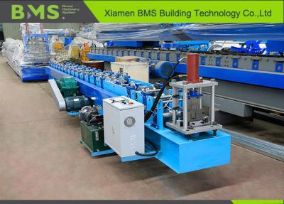 China 12 - 14 M/Min U Channel Roll Forming Machine PLC Control System for sale