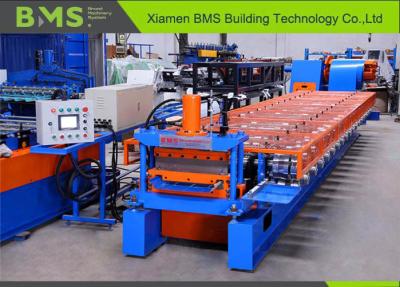 China 20M/Min Standing Seaming Roof Panel Roll Forming Machine Vertical for sale