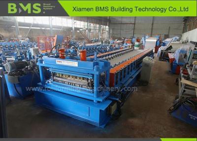 China Auto Change Shelf Deck Panel Racking Roll Forming Machine 350-1000mm for sale