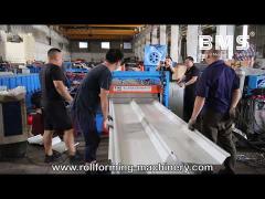 Shell Roof Boltless Type lll Roll Forming Machine For Stainless Steel