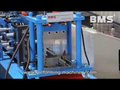 Auto Change Type Box Beam Roll Forming Machine For Shelves