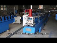 Rolling Shutter Strip Automatic Roll Forming Machine Forming Speed 0-18m / Min Shaft 40Cr