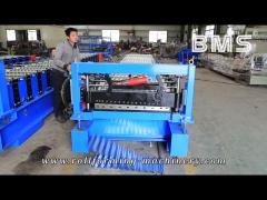 Corrugated Roof Panel Roll Forming Machine PLC Control