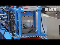 Auto Change Type Box Beam Roll Forming Machine For Shelves