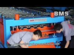 Double Floor Deck Roll Forming Machine , Plate Roll Forming Equipment
