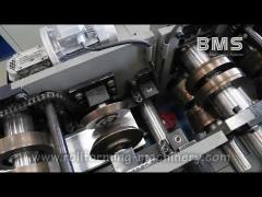 120m/min Thickness 0.6mm CU Purlin Machine With Manual Decoiler