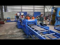 5mm Thickness Automatic C Purlin Roll Forming Machine With PLC Control System