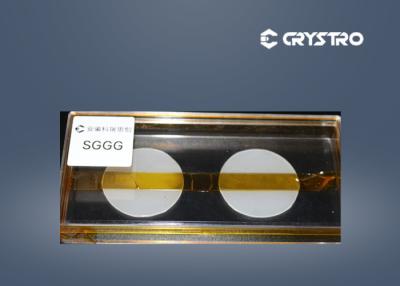 China 7,09 G/Cm3 EPI lustrou o único cristal de 10x10x0.5mm GSGG à venda
