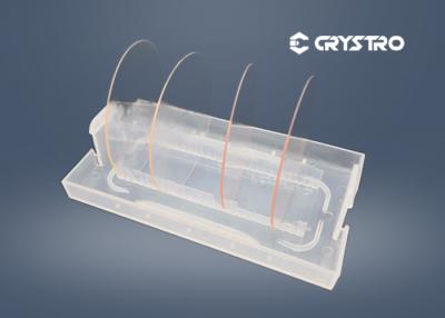 China dispositivos electrónicos de LaO Single Crystal Wafer For del aluminato del lantano de 0.6m m en venta