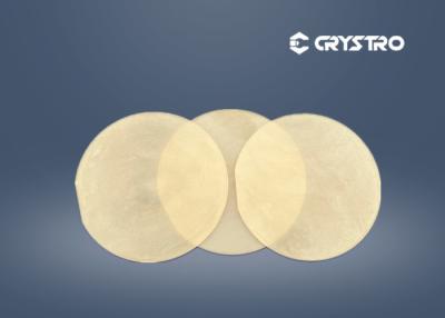 China Sentido do efeito piezoelétrico LGS Crystal Single Material Custom Angle do diâmetro 50mm à venda