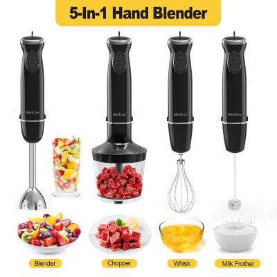 China 5 In 1 Multi Function Hand Blender SS Housing 2 Speeds Variable Speed Control for sale