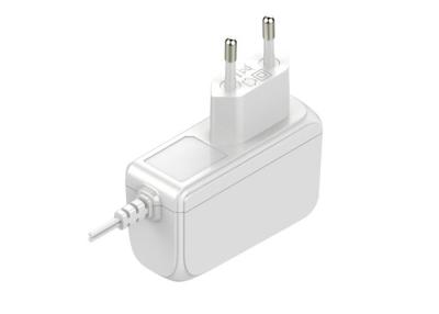 China 12V 2A AC Wall Mount Power Adapter , White 2000ma Switching Power Adapter for sale