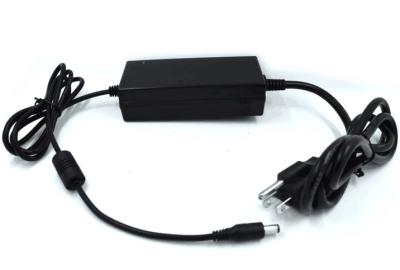 China Adaptador de escritorio negro de 5v 9v 12v 15v 18v 24v con el cable CA fijo en venta