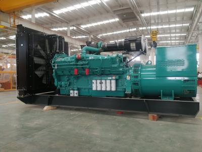 Cina Certificato ISO9001 Generatori diesel a basso rumore Cummins 1000kw Facile manutenzione in vendita