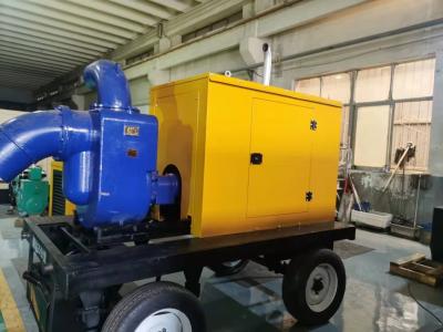 China 2000 Cubic Mobile Water Pump Unit 16 Inches Without Blockage Flood Control for sale