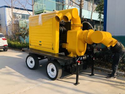 Chine Unité de pompe à eau mobile anti-inondation 200 cu à vendre