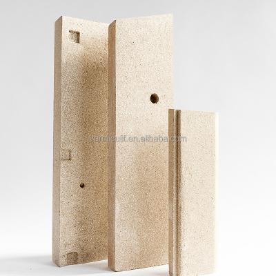 China Customized lightweight cutting size vermiculite insulation fire board for steel structure fireproof cladding for sale