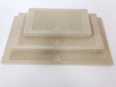 China Lightweight Compressed Vermiculite Board , Fireproof Refractory Board For Fireplace for sale
