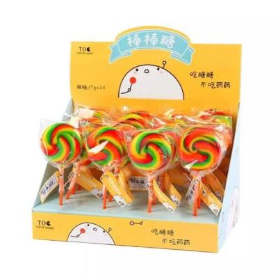 China Custom Retail Cardboard Display Box PDQ For Candy Lollipop Chocolate Selling for sale