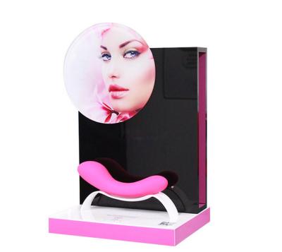 China Pantone PVC Acrylic Cosmetic POP Display Stand Eco Friendly for sale
