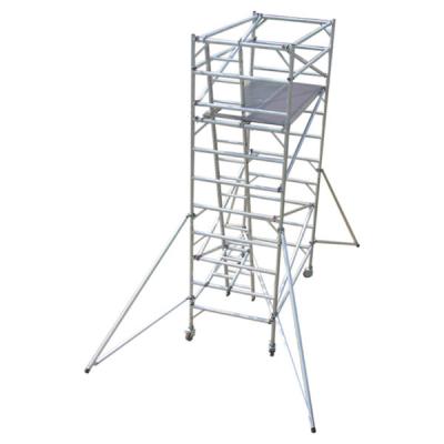 China Construction Folding Aluminium Scaffold Tower Complied With EN 1004 Standards for sale
