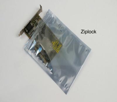 Chine Translucent Electronic Packaging ESD Plastic Bag Metallic Laminated Static Shielding à vendre