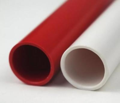 Chine Hard Colored ABS Plastic Electric Wire Tube Pipe PVC Cylinder Packaging à vendre