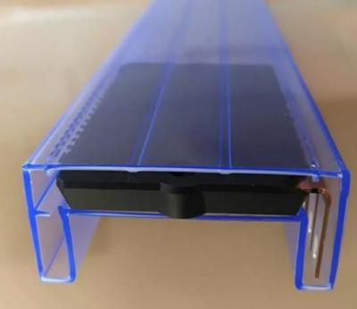 China Empacotamento eletrônico e transporte transparentes dos componentes de tubo estático do PVC anti à venda