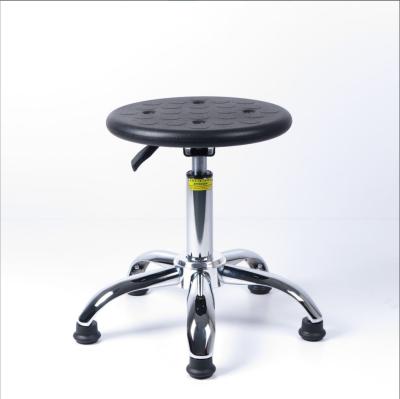 中国 Laboratory Furniture Adjustable Round Swivel Stools ESD Lifting 330mm 販売のため