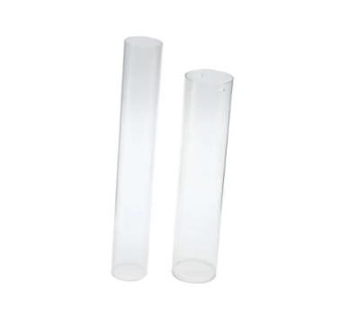 China Transparent Round PETG / PVC Plastic Clear Packaging Tube 10E6-10E11 for sale