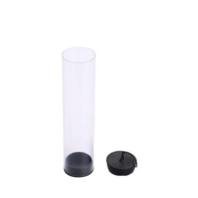 China PETG / PVC Transparent Round Plastic Clear Packaging Tube For Electric Wire à venda