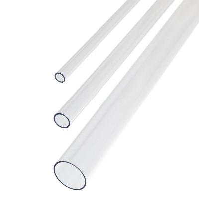 China High Clear Pure Polycarbonate Plastic Tube Transparent Color PC for sale