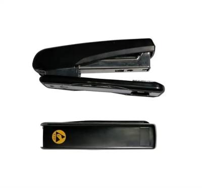 China Anti Static Office Special Black Strong Half ESD Stapler PP Material for sale