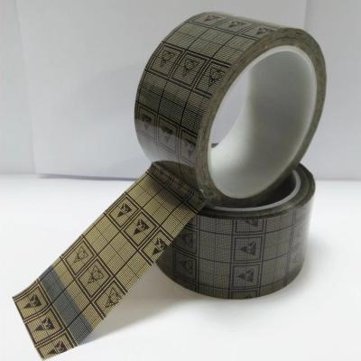 China BOPP ESD Products Grid Tape Antistatic Conductive Grid Tape ESD Clear Tape for sale